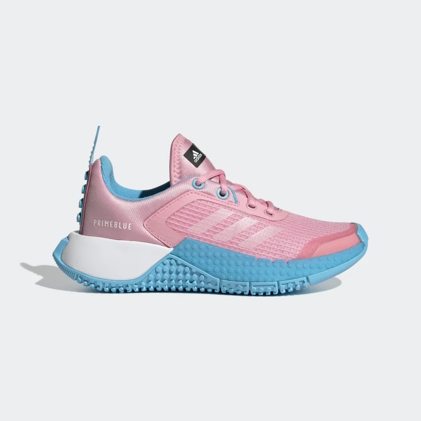 The new Adidas x LEGO sport runners for kids in lots of colors