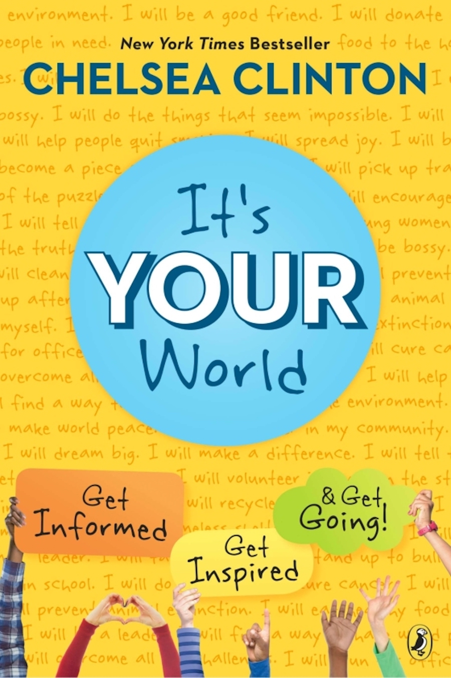 Children's books about activism: It's Your World by Chelsea Clinton 