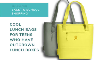 Lunch bags and totes for teens who have outgrown lunch boxes | Back to School Shopping