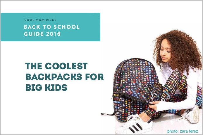 23 cool backpacks for teens and big kids | Cool Mom Picks Back to School Guide 2016