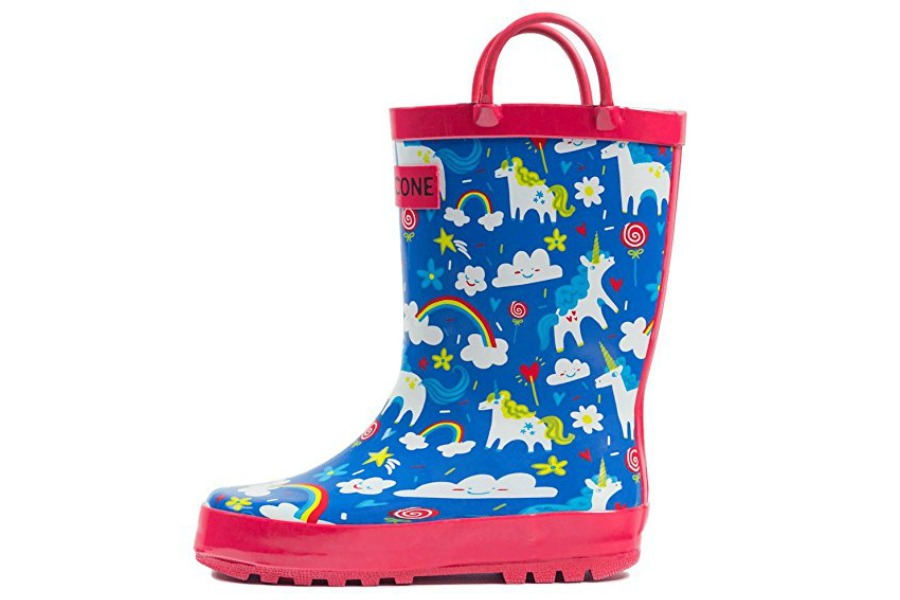 12 crazy-cool patterned rain boots for toddlers, all under $30. Including the new Hunter for Target boots!