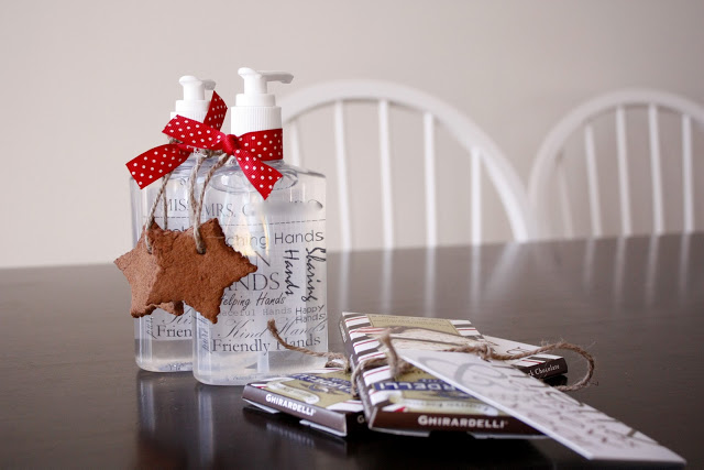 This personalized hand sanitizer we found at Delia Creates is one of our favorite DIY holiday gifts for teachers.