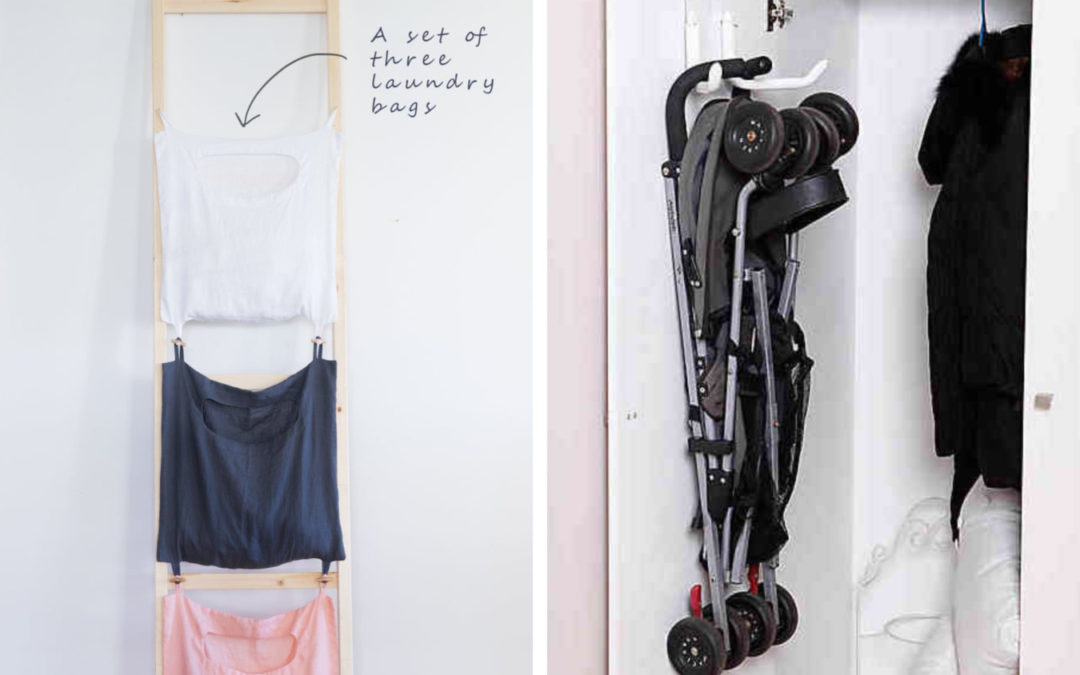 Decluttering solutions: Hang these 8 things to free up floor space!