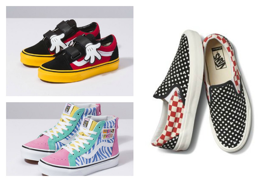 Hold onto your mouse ears! Disney Vans are here.