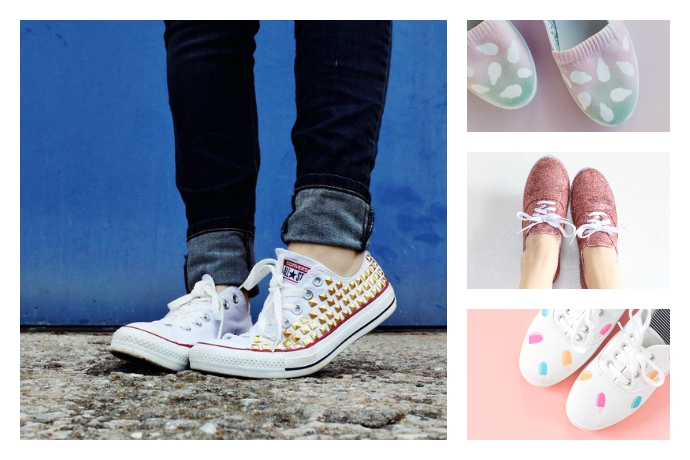 Cool sneaker makeovers that leave the white shoes behind after Labor Day