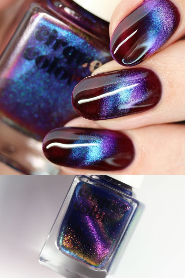 Fall nail trends: Galaxy nails made easy with Paradox from Cirque Colors