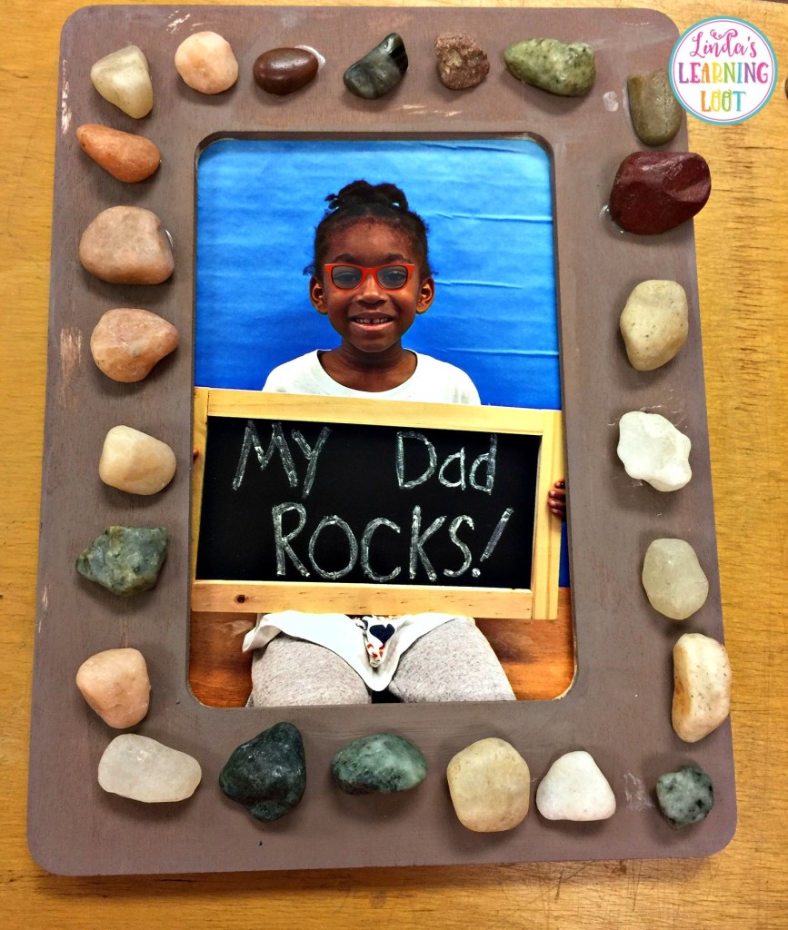 Easy Father's Day crafts for kids: Tell him he rocks on Father's Day with this craft idea from Linda's Learning Loot