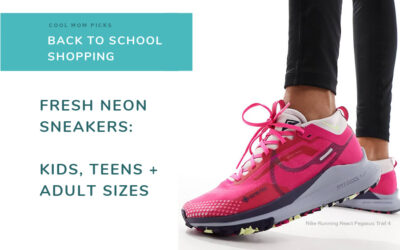 Fresh Olympic-inspired neon sneakers (with lots on sale) | Back to School Shopping