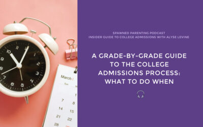 A grade-by-grade guide to college admissions: What to do when (and why not to panic) | An Insider Guide to College Admissions