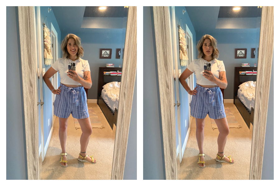 How to wear a crop top in your 40s? However the heck you want!