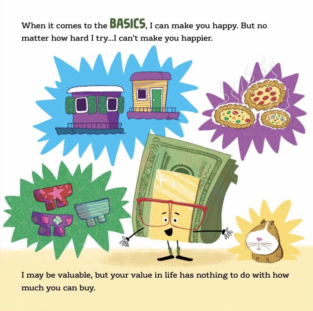 Part of financial literacy is teaching kids that their value is not in how much money they make | I am Money