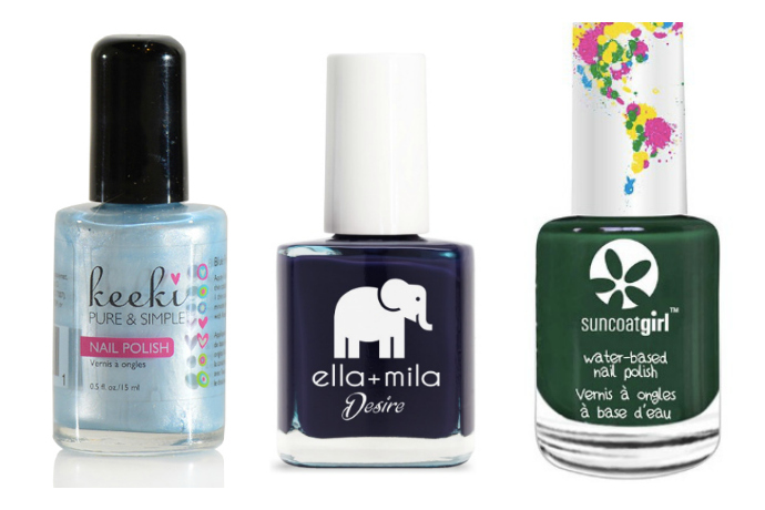 The best non-toxic nail polish brands for kids, in colors we can wear too.