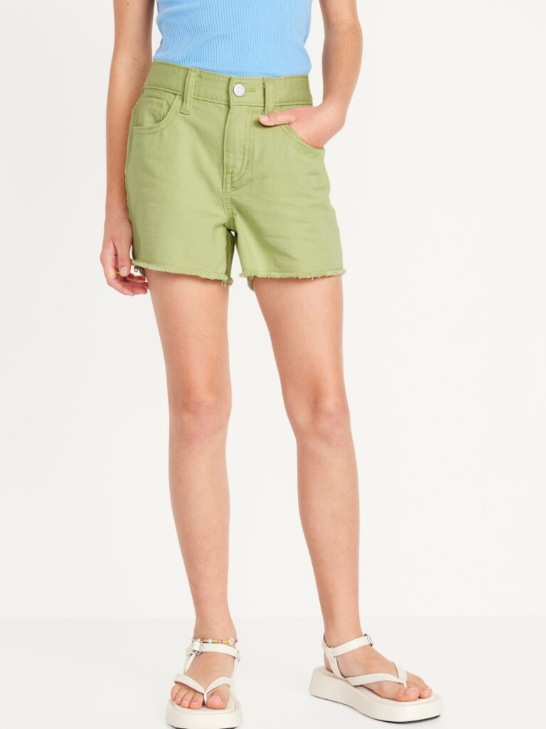 Best selection of denim shorts for summer camp: Old Navy