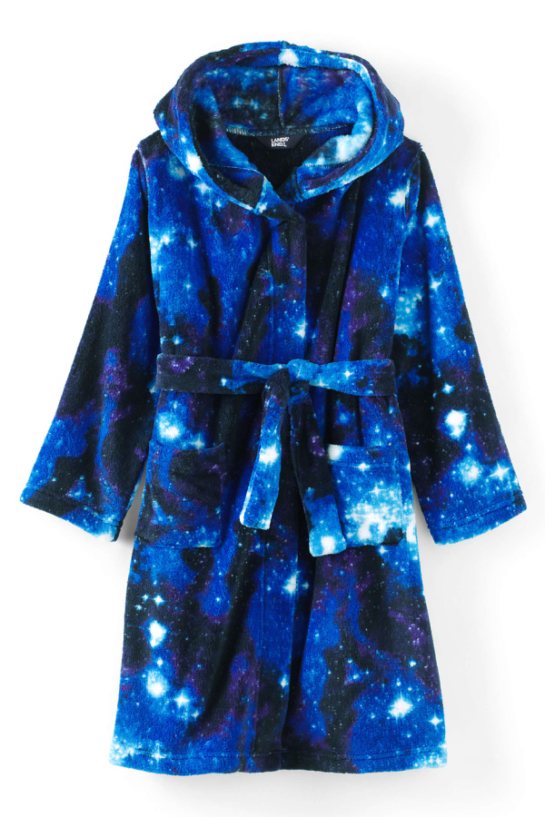 Unique personalized gifts for kids: personalized galaxy robe from Lands End Unique personalized gifts for kids: personalized galaxy robe from Lands End