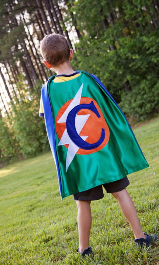 Best gifts for preschoolers: Personalized superhero cape from Capes & More on Etsy Best gifts for preschoolers: Personalized superhero cape from Capes & More on Etsy