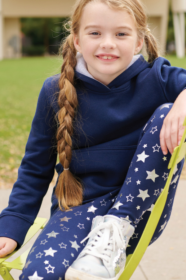 Cute reversible star leggings from Generation Joy [sponsor]