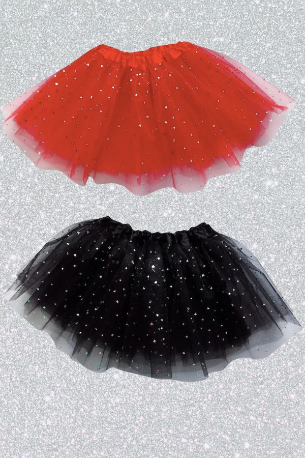 Gifts for kids under $15: Girls sparkle tutu handmade by Sydney So Sweet on Etsy