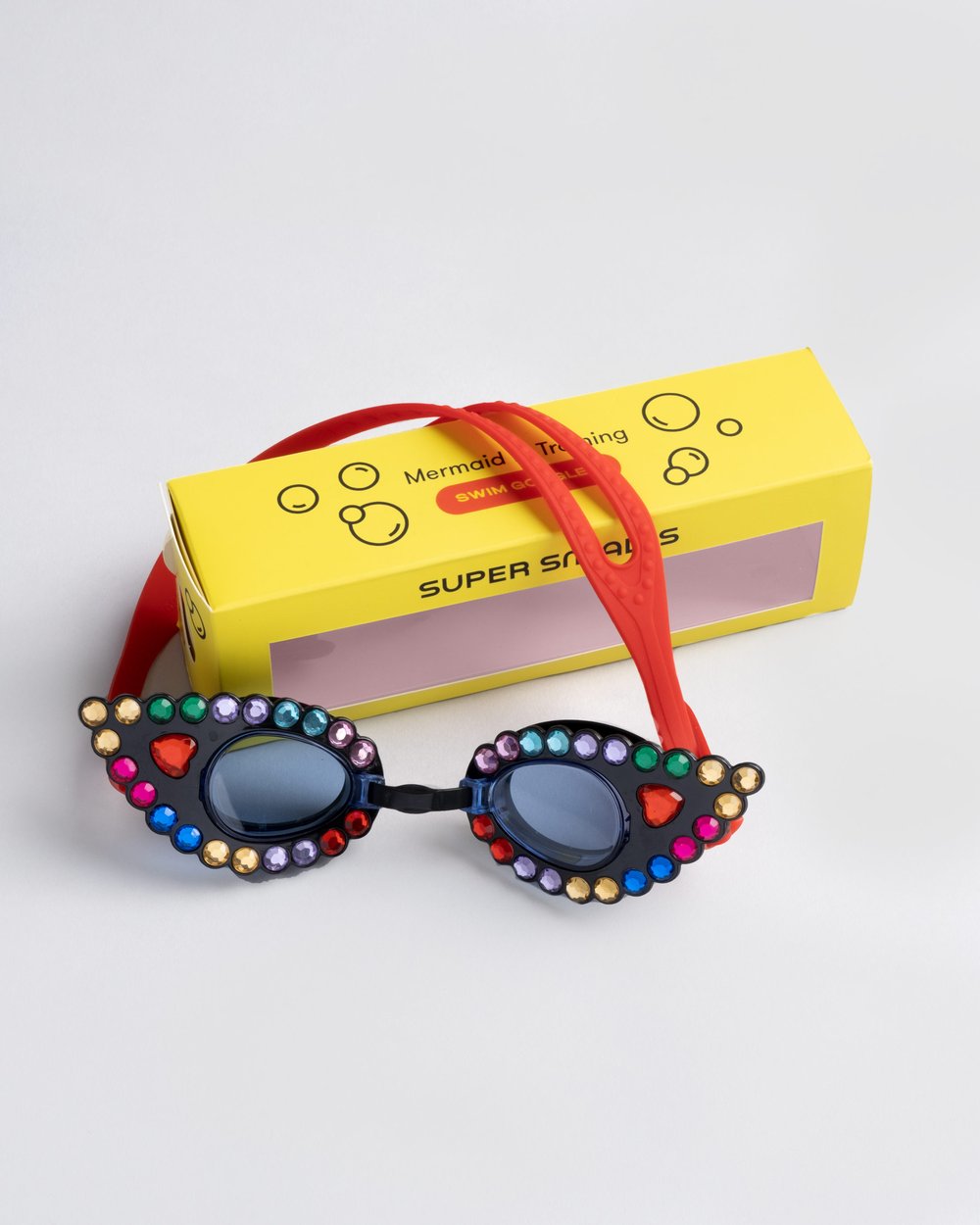 Fun swim goggles for kids: Mermaid-in training goggles from Super Smalls