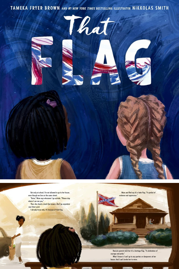 New Black History Month books for kids: That Flag is a story of a friendship challenged by a divisive symbol