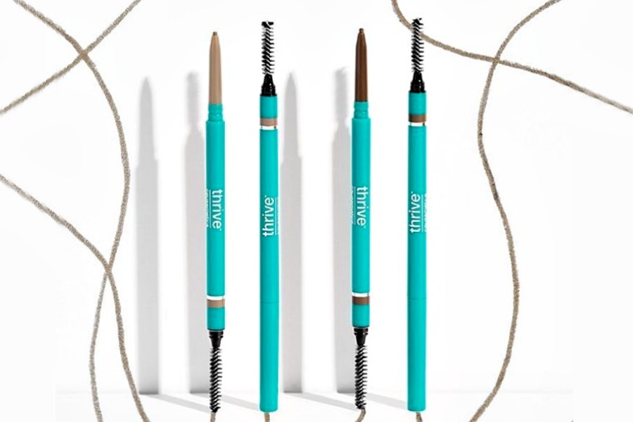 Trying out the Thrive Causemetics Infinity Waterproof Eyebrow Liner | Damn You, Social Media Ads