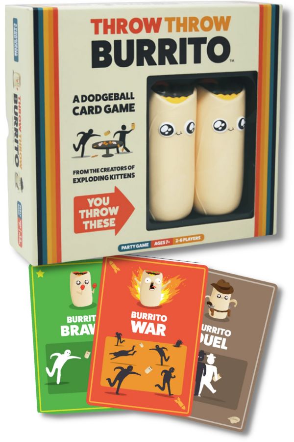 Throw Throw Burrito game | Cool birthday gifts for tweens