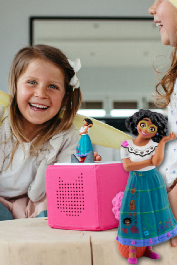 Tonie Box featuring new audio stories for older kids, like Disney's Encanto | best gifts for 5 year olds