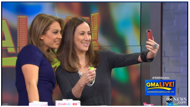 Liz Gumbinner on GMA Live